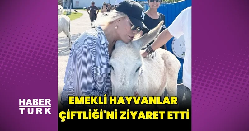 Ajda Pekkan, HAYTAP Emekli Hayvanlar Çiftliği’ni ziyaret etti Magazin haberleri
