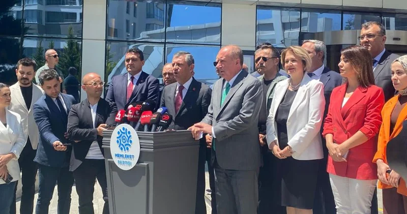 CHP lideri Özel’den Memleket Partisi’ne ziyaret
