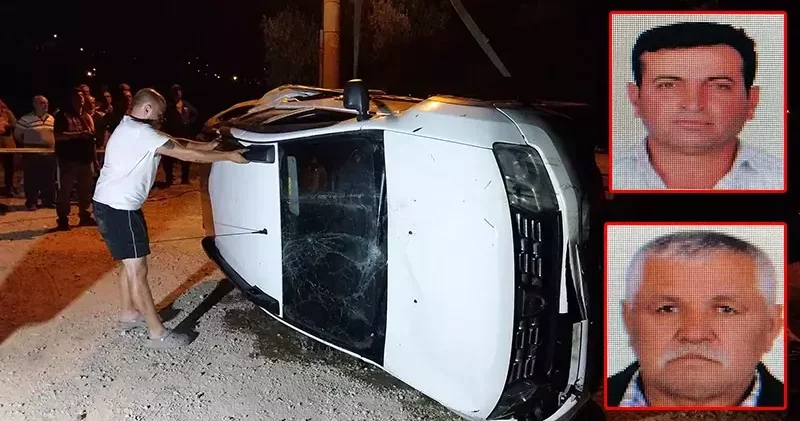 Sulama kanalına düşen cipteki sürücü ile akrabası öldü