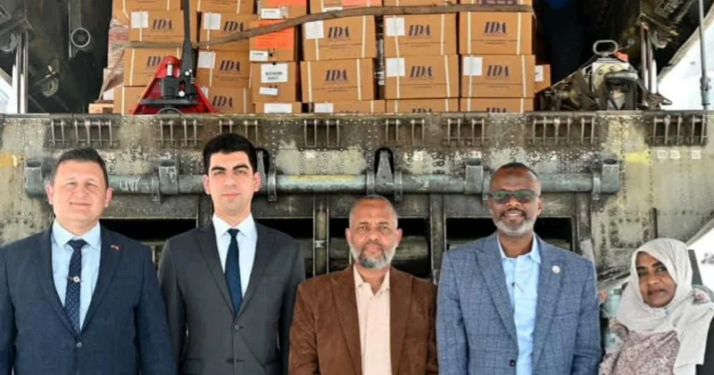 Türkiye den Sudan a yardım eli