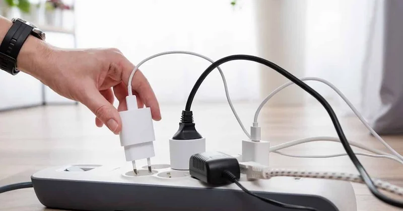 Diğer cihazlarla birlikte üçlü fişe takıldığın yangın çıkarabilecek elektrikli cihaz! Sözcü Gazetesi