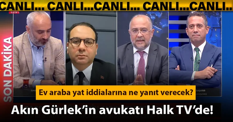Akın Gürlek in avukatı Halk TV de!