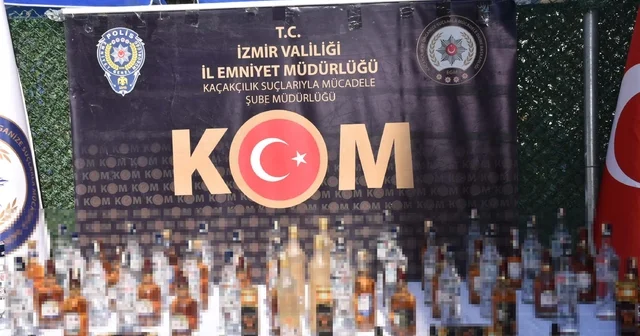 2 ildeki sahte içki operasyonunda 6 tutuklama İzmir Haberleri