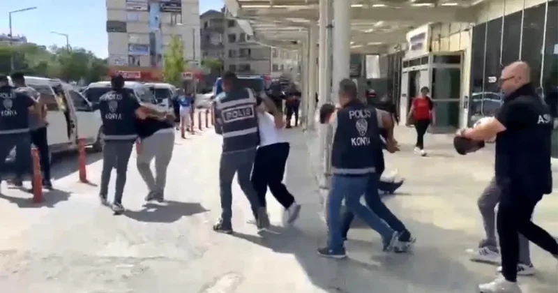 Konya da Suç Çetesi Operasyonu