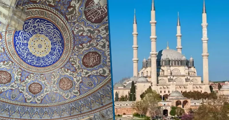 Mimar Sinan ın ustalık eseri Selimiye Camii nde nakış tartışması: Restorasyon durduruldu