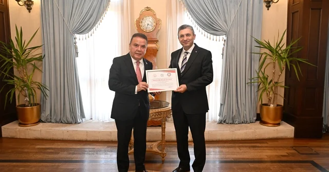 Antalya erişilebilir açık alanda Türkiye birincisi oldu Antalya Haberleri