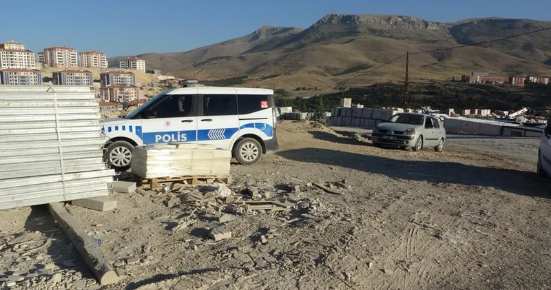 Şantiye alanında top mermisi bulundu
