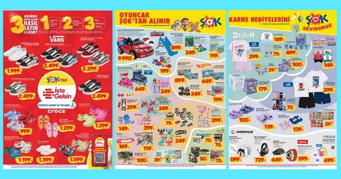 ŞOK a Crocs terlikler geliyor! 18 Haziran 2025 ŞOK Aktüel Ürünler Kataloğu