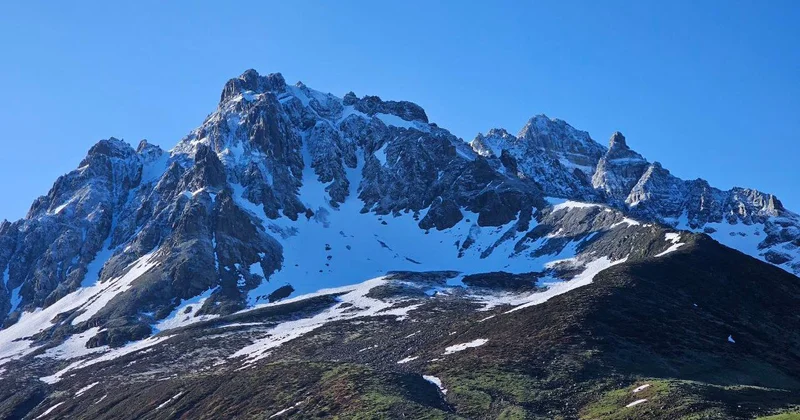 Rize de haziran ayında kar sürprizi