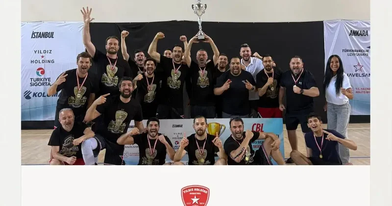 Yıldız Holding Basketbol Takımı bu yıl da Türkiye şampiyonu oldu