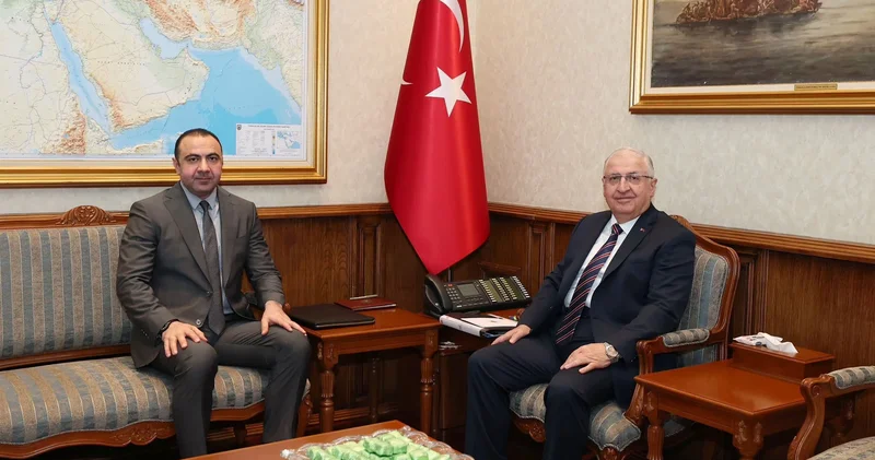Bakan Güler, Azerbaycan’ın İstihbarat Başkanı Korgeneral Orhan Sultanov’u kabul etti