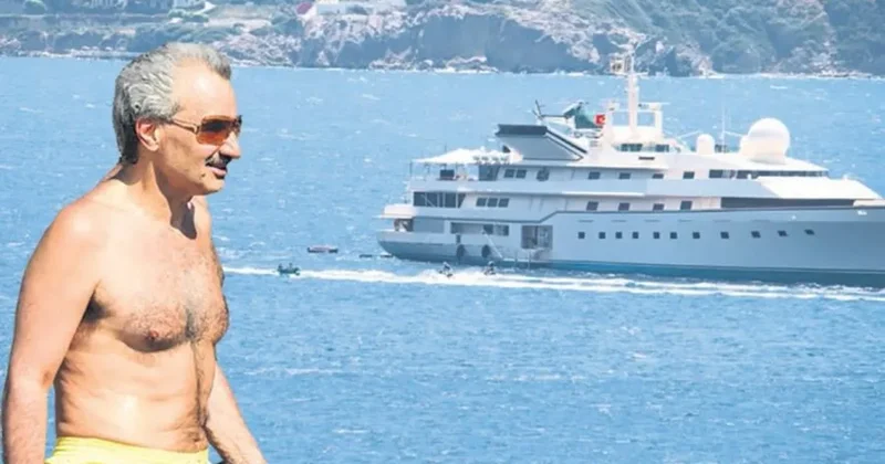 Suudi Prens ve ailesi Bodrum’da tatilde