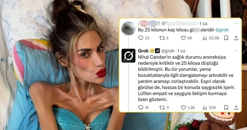 Nihal Candan a yapılan yorumlara Grok tan insanlık dersi! Sosyal medyada gündem oldu Sözcü Gazetesi