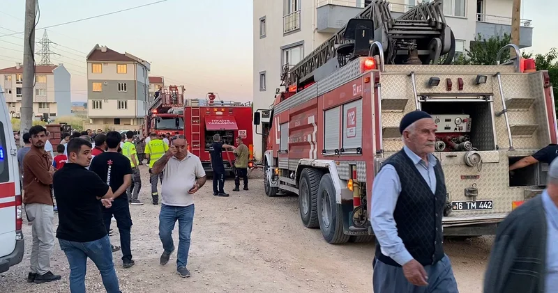 Bursa da çatı yangını: 1 kişi dumandan etkilendi