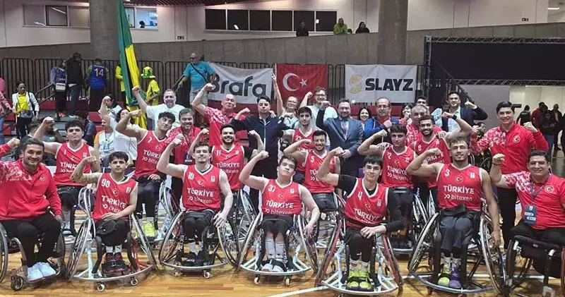 U23 Tekerlekli Sandalye Basketbol Milli Takımı, çeyrek finale yükseldi