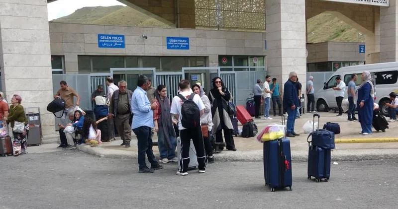 İran İsrail çatışmalarının 6 ncı gününde Kapıköy de yoğunluk azaldı