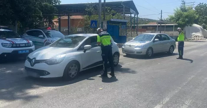 Jandarmadan havadan trafik denetimi