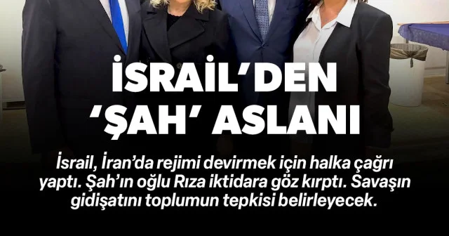 İsrail İran’a saldırısında Şah’ın aslanına güveniyor: Pehlevi dönüşe hazır VİDEO İZLE