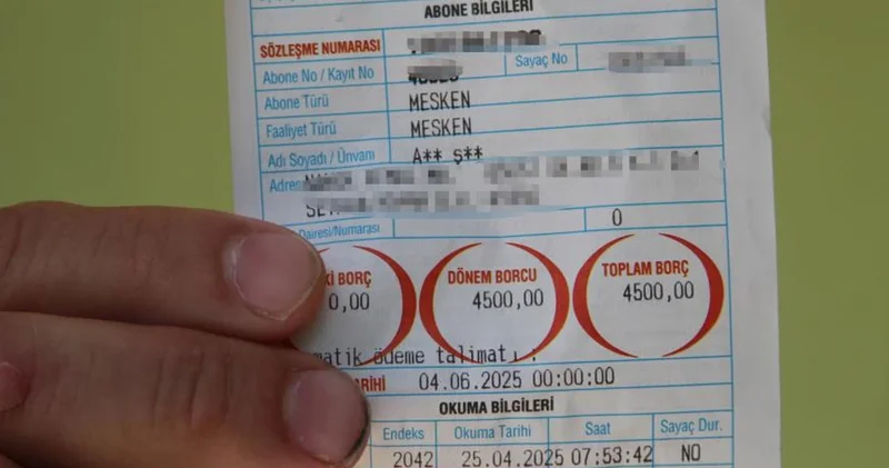 4 bin 500 TL su faturası gelen ev sahibi şaşkına döndü: Havuzum olsa böyle bir fatura gelmezdi