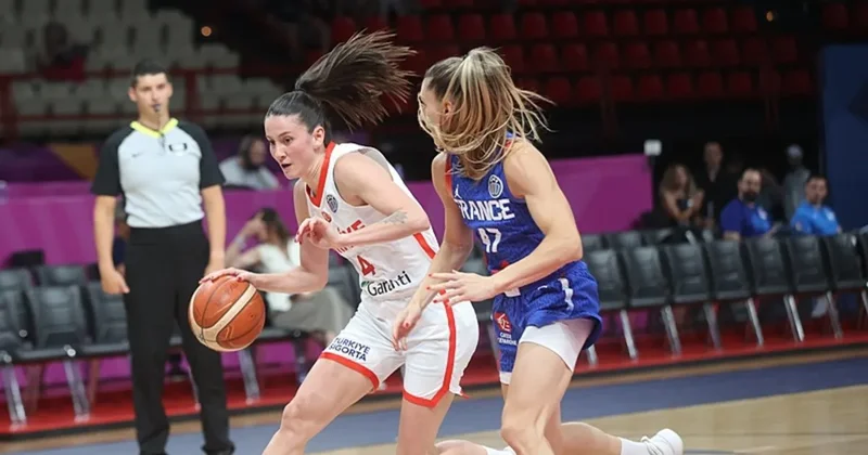 FIBA Kadınlar Avrupa Basketbol Şampiyonası: Potanın Perileri ilk maçında Fransa ya mağlup!