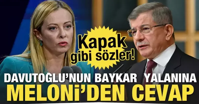 Ahmet Davutoğlu nun Baykar yalanı ortaya çıktı!