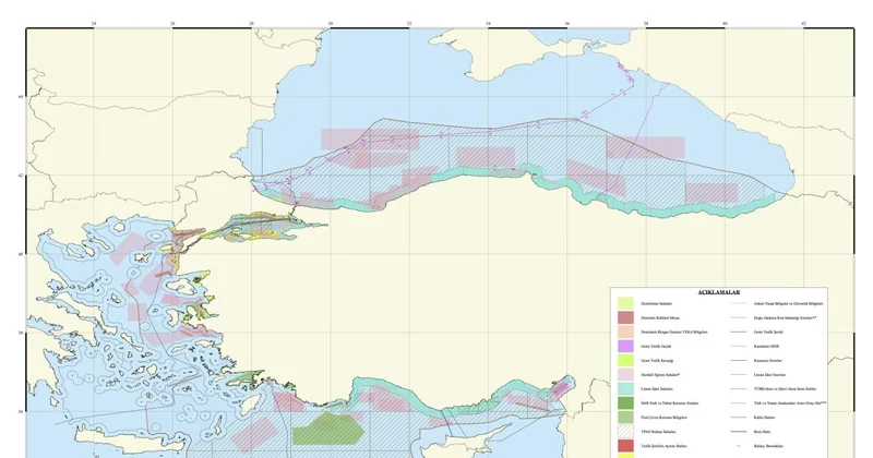 Türkiye Deniz Mekansal Planlaması Haritası tescillendi