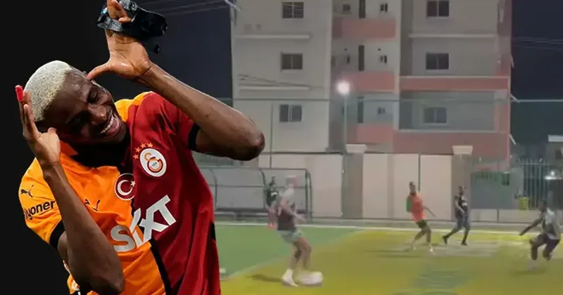 Victor Osimhen atmaya devam ediyor: Halı sahada da kral Fanatik Spor Haberleri Video