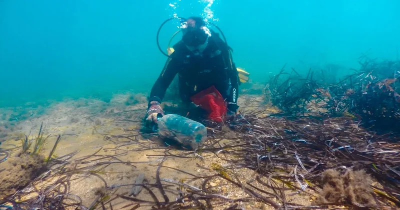 Bodrum da deniz dibi temizliği