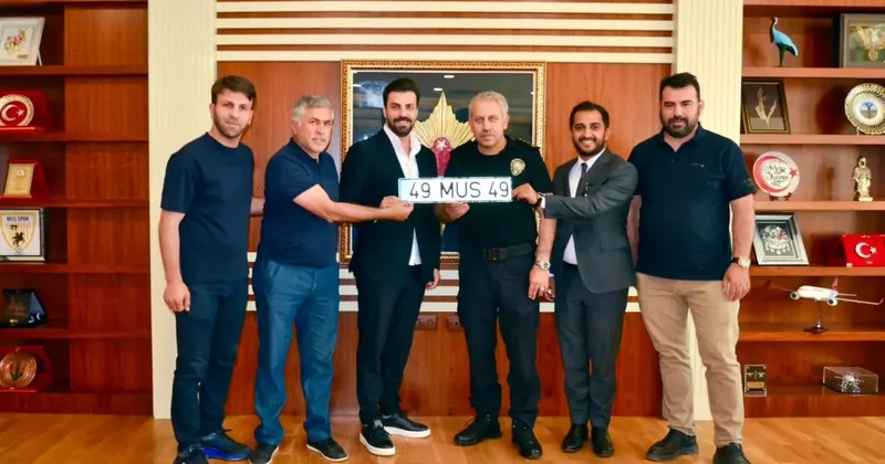 Emniyet ten 2. Lig in yeni ekibine özel plaka