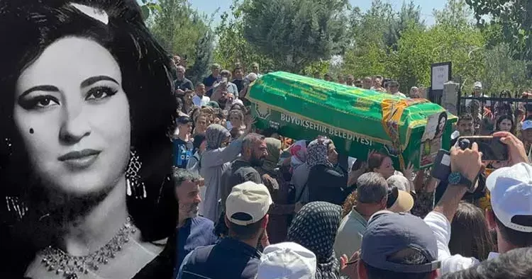Vasiyeti 29 yıl sonra gerçekleşti... Ses sanatçısı Ayşe Şan cenazesi Diyarbakır da toprağa verildi