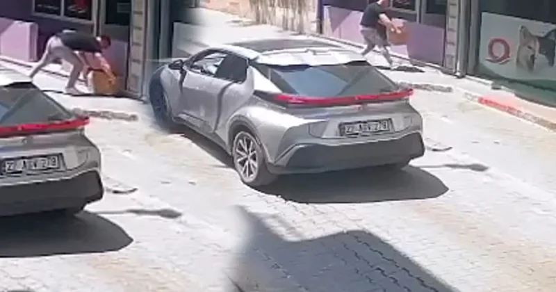 Büyük vicdansızlık! Koliyle getirip bıraktı, 1.5 sonra fark edildi Sözcü Gazetesi