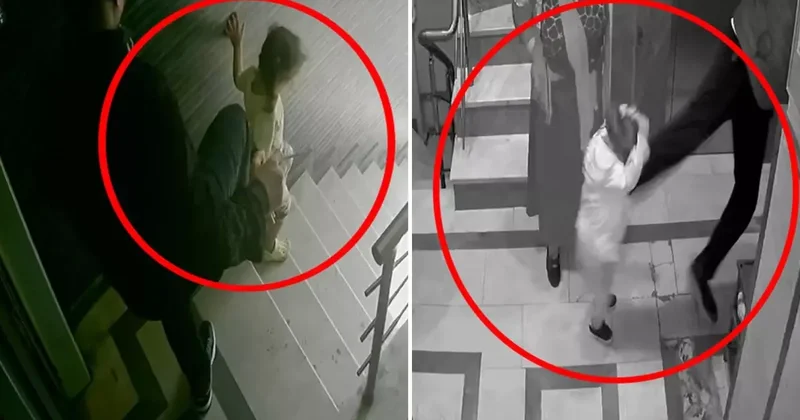 Böyle baba olmaz olsun! Görüntüyü izleyenler dehşete düştü