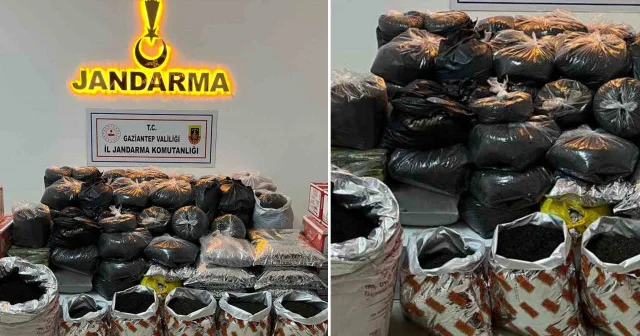 Gaziantep te 300 kilo kaçak çay ele geçirildi Gaziantep Haberleri