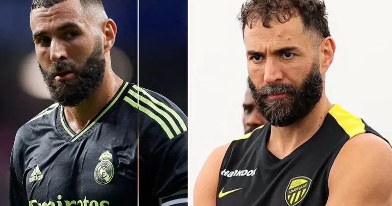 Benzema nın son hali şaşırttı! Arabistan da 10 yaş yaşlandı