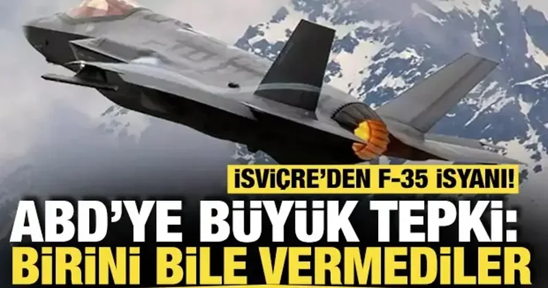İsviçre de ABD nin savaş uçaklarında yaptığı fiyat artışı gündemde