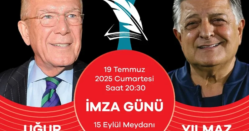 Uğur Dündar ve Yılmaz Vural Alaçatı da okurlarıyla buluşuyor! Sözcü Gazetesi