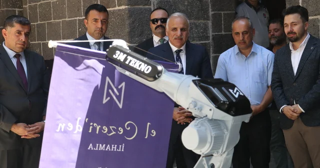 Diyarbakırlı mühendisler yerli ve milli robot kol üretti Diyarbakır Haberleri