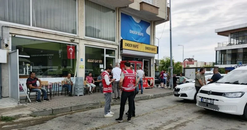 Vahşet! Kocası bıçakladı, çay ocağına sığındı! Son dakika haberleri