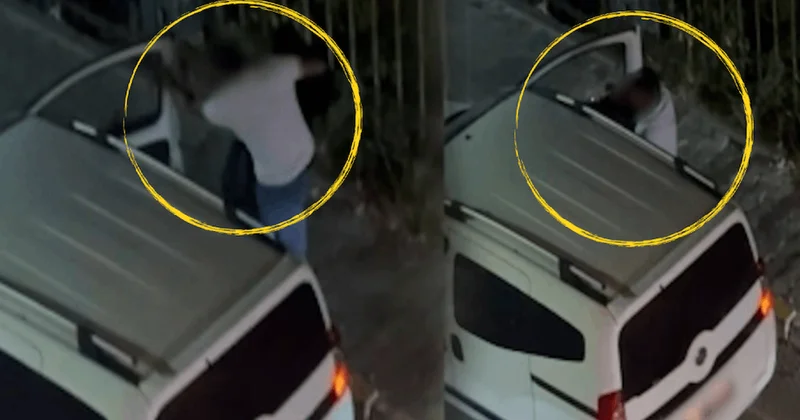 Kız arkadaşını döverek araca bindirdi: Dehşet anları kamerada Sözcü Gazetesi