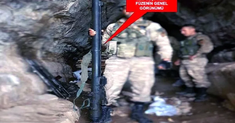 Irak’taki PKK mağarasında Amerikan füzeleri bulundu Sözcü Gazetesi
