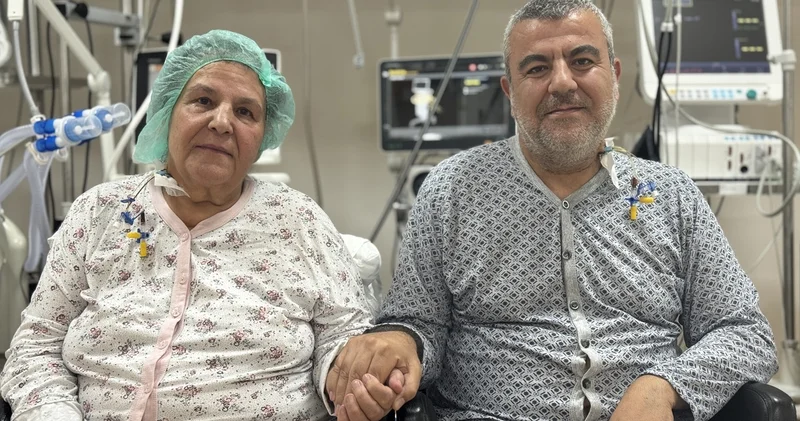 Anne oğul aynı gün kalp ameliyatı oldu Haberler Sağlık Haberleri