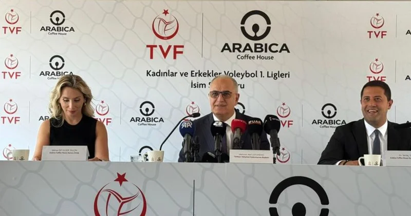 TVF ile Arabica Coffee House arasında sponsorluk anlaşması imzalandı Voleybol Haberleri