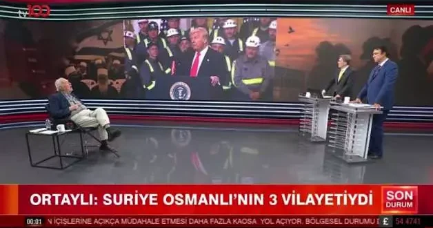 Ünlü tarihçi İlber Ortaylı Donald Trump ve Netenyahu ya cahildir dedi