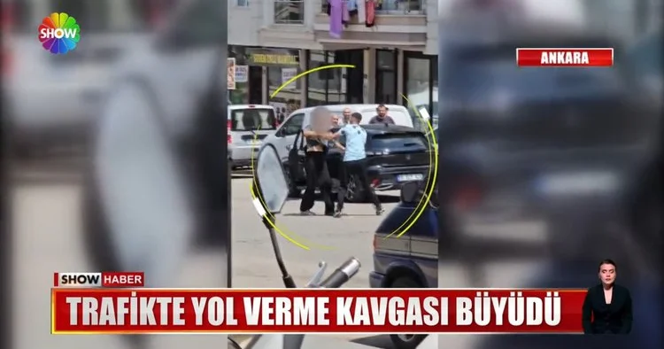 Kadın sürücü saldırdı!