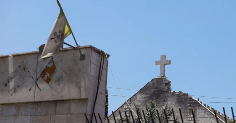 Gazze de vurulan kilise Trump ı kızdırdı, Vatikan ı ayağa kaldırdı Sözcü Gazetesi
