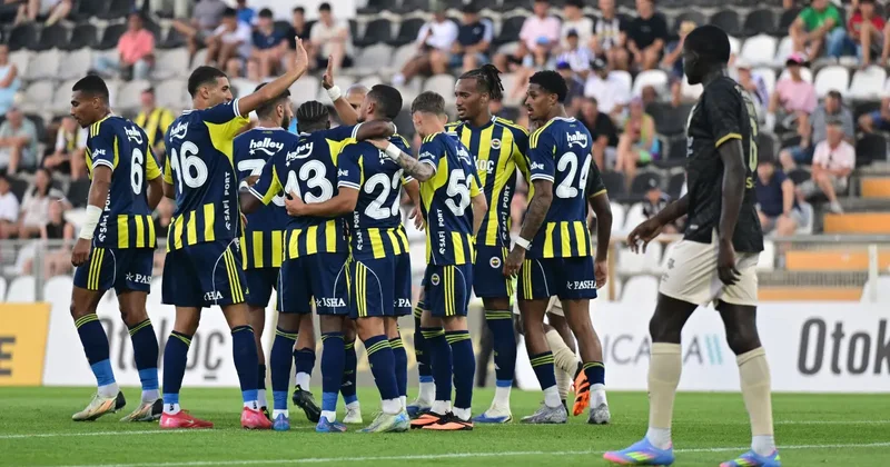 Fenerbahçe galibiyete 2 golle uzandı