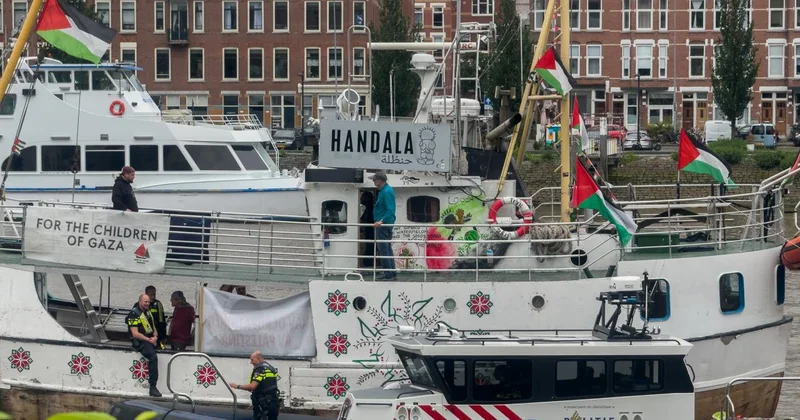 Özgürlük Filosu nun Handala gemisi, 20 Temmuz da yeniden yola çıkacak