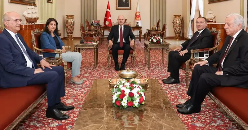 Komisyon için ilk adım! Kurtulmuş, Meclis Başkanvekilleri ile bir araya geldi
