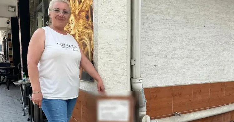 Esnaf duvarına yazdığı yazıyla dikkati çekti! Biraz işe yaradı