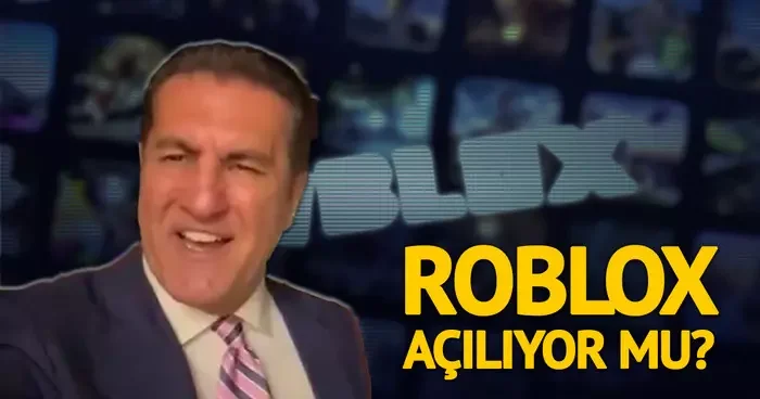 Erişim engeli getirilmişti... Roblox açılıyor mu? Mustafa Sarıgül, gözümüz aydın diyerek paylaştı
